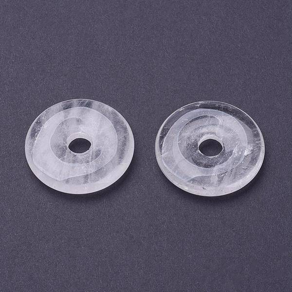 Natural Quartz Crystal Pendants