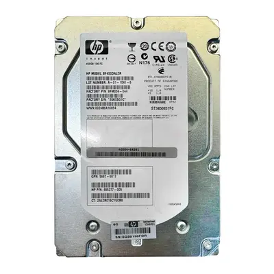 495277R-005 HP 450GB 15000RPM Fibre Channel 4 Gb/s 3.5-Inch 16MB Cache Hot Swap Hard Drive