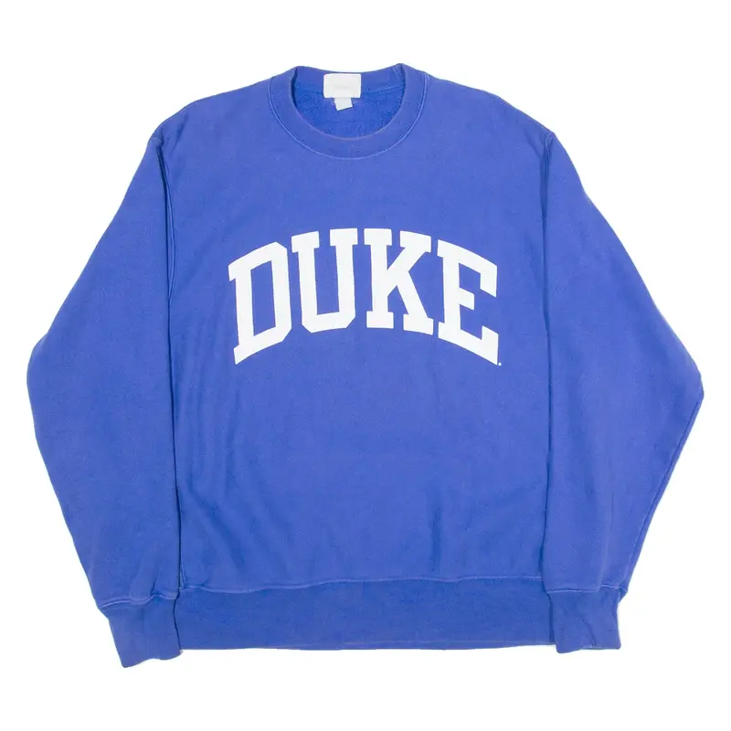 CHAMPION DUKE Womens Sweatshirt Blue L
