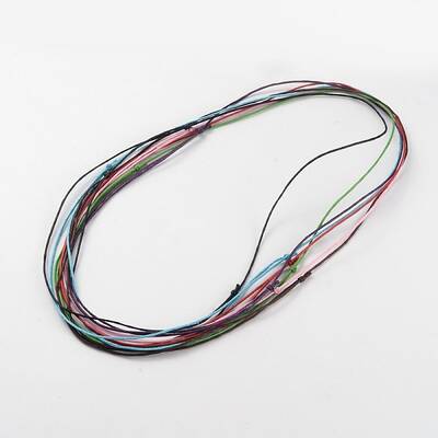Korea Waxed Cotton Cord Necklace Making