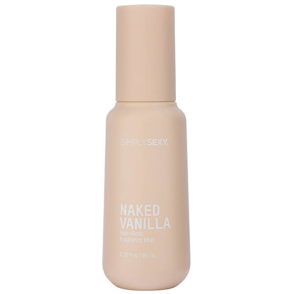Simply Sexy Pheromone Hair and Body Mist Naked Vanilla 3.35 Fl Oz 99ml