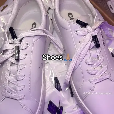 Faith Shoelace Tips  - Spiritual Shoe Lace Charms, Universal Fit Religious Symbols for Daily Inspiration, Durable Christian A...