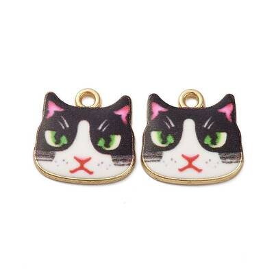 Alloy Enamel Pendants