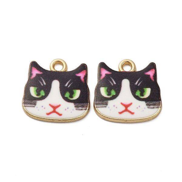 Alloy Enamel Pendants