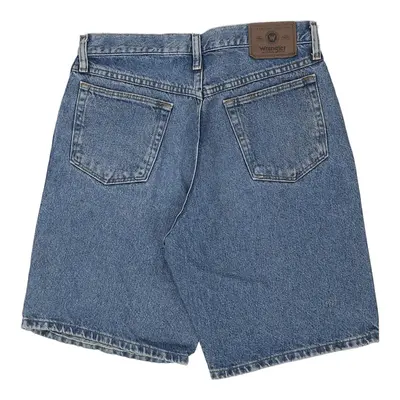 Wrangler Denim Shorts - 30W 10L Blue Cotton