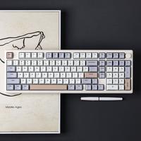 Epomaker Galaxy100 1800 ANSI Layout VIA Gaming Keyboard with Knob - Aluminum Gasket Keyboard with Cushioning Materials