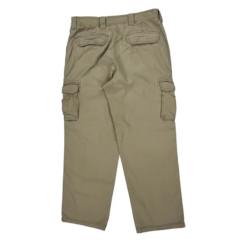Outdoor Life Cargo Trousers - 36W 32L Beige Cotton | Size: 36″ waist