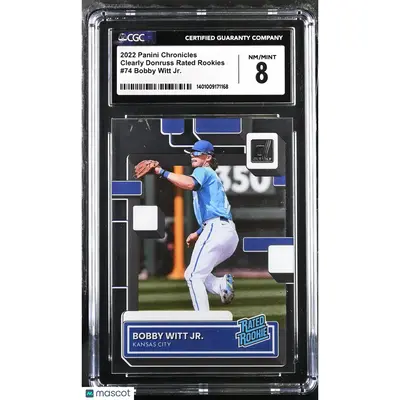 Bobby Witt Jr. CGC 2022 Chronicles #74 Baseball 8