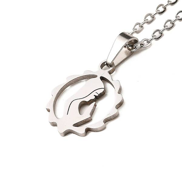 Non-Tarnish Stainless Steel Pendants Necklaces