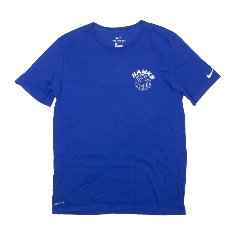 NIKE Varsity USA T-Shirt Blue Short Sleeve Mens M
