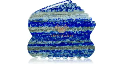 Crystallove Lapis Lazuli Contour Gua Sha Massage Tools