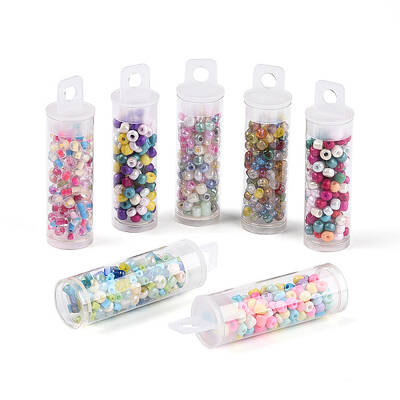 7 Bottles DIY Glass Seed Beads Sets