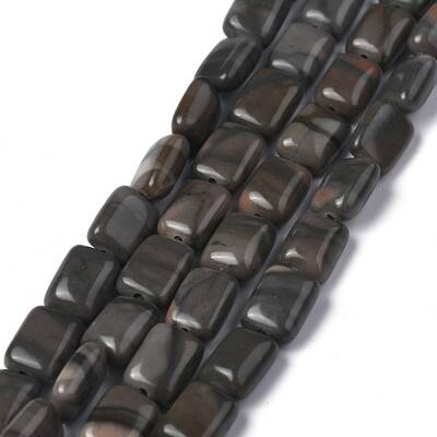 Natural Red Zebra Jasper Beads Strands