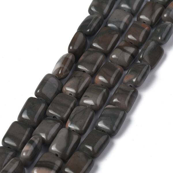 Natural Red Zebra Jasper Beads Strands