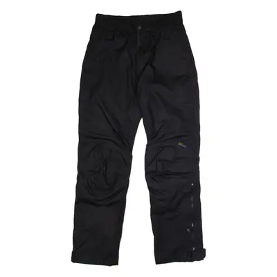 MOTOLINE Motorcycle Mens Trousers Black Regular Straight W34 L32