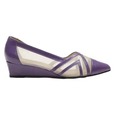 MAGDESIANS Pump Shoes Purple Synthetic Womens UK 8.5