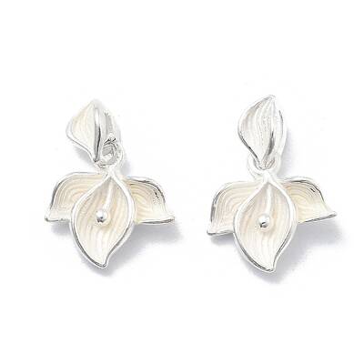 925 Sterling Silver Flower Charms