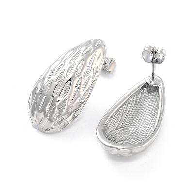 Non-Tarnish 304 Stainless Steel Stud Earrings