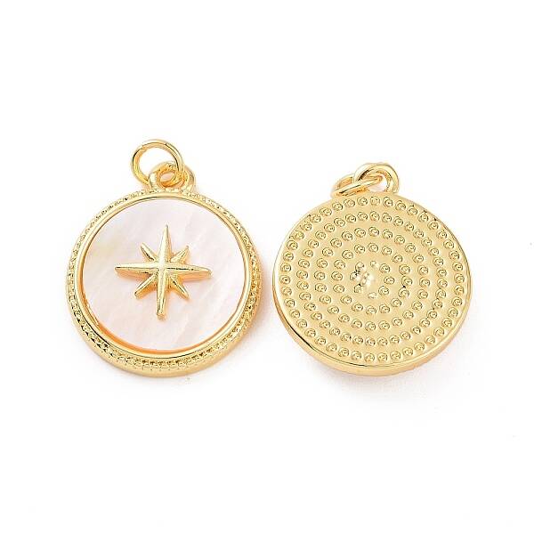 Brass Shell Pendants