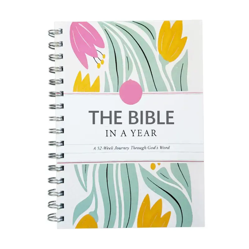 The Bible In A Year, A 52-Week Women Spiral Bible Study Guide