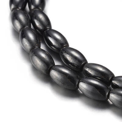Magnetic Synthetic Hematite Bead Strands