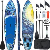 YITAHOME 11 FT Inflatable Stand Up Paddle Board for All Skill Levels, PVC SUP Paddleboard with Complete Accessories, Wide and...