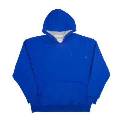 CHAMPION Hoodie Blue Pullover Mens XL