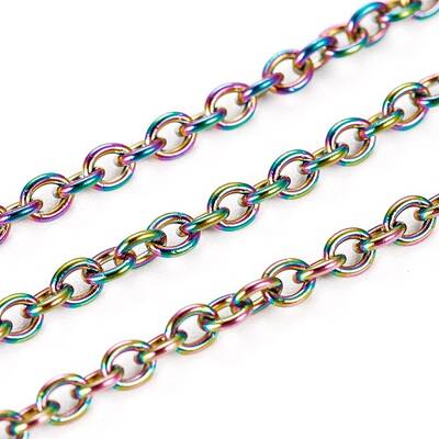 Ion Plating(IP) 304 Stainless Steel Cable Chains