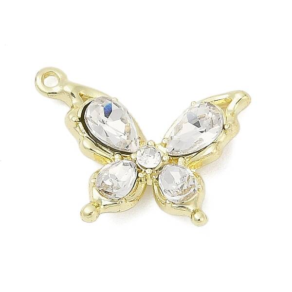 Alloy Pendants with Rhinestone