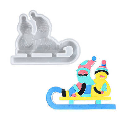 Christmas Theme DIY Silicone Candle Molds