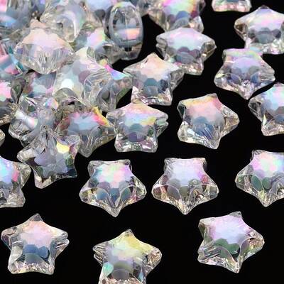 Transparent Acrylic Beads