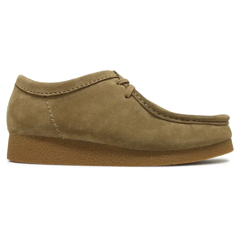 Clarks Wallabee Evo Suede Men's Lace Up Shoes - Dark Sand - Size:US 13 Men