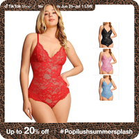 Popilush Full Lace Shapewear Bodysuit