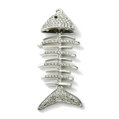 Alloy Rhinestone Pendant