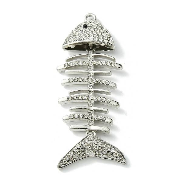 Alloy Rhinestone Pendant