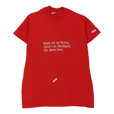 Tennessee River T-Shirt - Medium Red Cotton