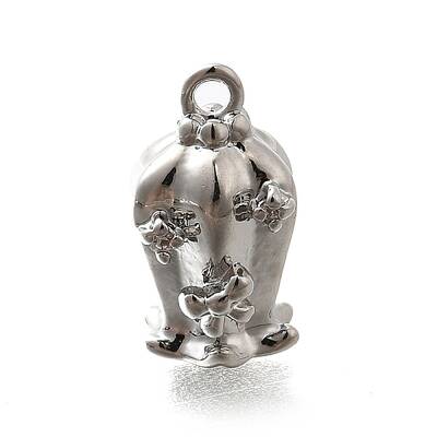 Brass Micro Pave Cubic Zirconia Pendants