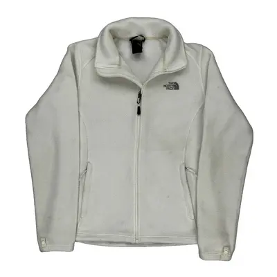 The North Face Fleece Jacket - Medium White Polyester