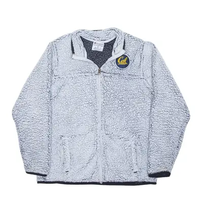 CHAMPION Cal Teddy Fleece Jacket White Womens M