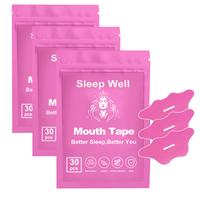 Queen Mouth Tape - 3 month supply mouth tape, pink, gentle, adhesion, 30 Strips, sports accessories,