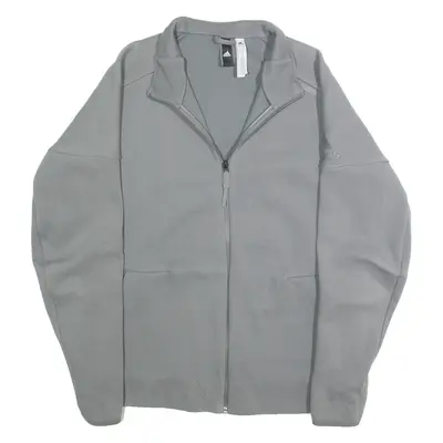 ADIDAS Mens Jacket Grey L