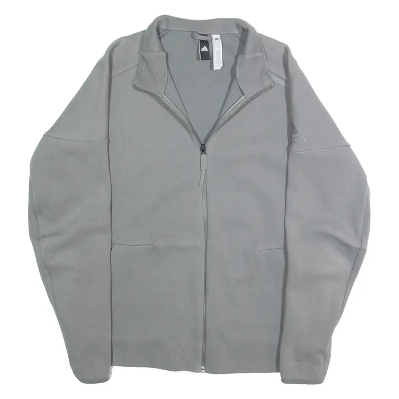 ADIDAS Mens Jacket Grey L