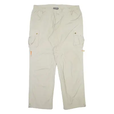 LIMIT Detachable Legs Mens Trousers Beige Relaxed Straight W38 L31