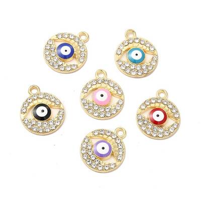 Alloy Enamel Pendants