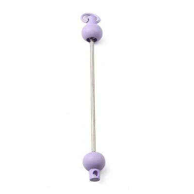Plastic Beadable Keychain Bar for Jewelry Making DIY Crafts