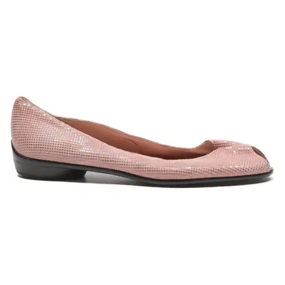 AMALFI Ballet Shoes Pink Suede Womens UK 7