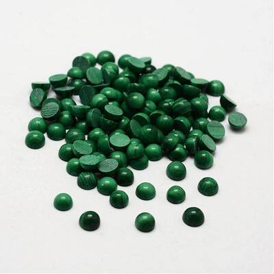Dome Natural Malachite Cabochons