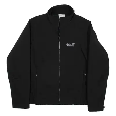 JACK WOLFSKIN Shell Jacket Black Womens UK 12
