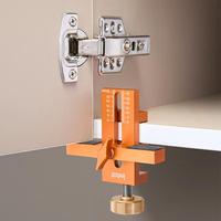 Imbot Cabinet Door Installation Aid, Woodworking Fixed Multi-functional Cabinet Wardrobe Door Tool, with Aluminum Alloy Fixin...