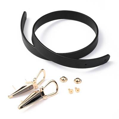 PU Leather Bag Handles Set